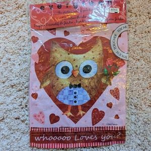 NWT Valentine's Day Garden Flag